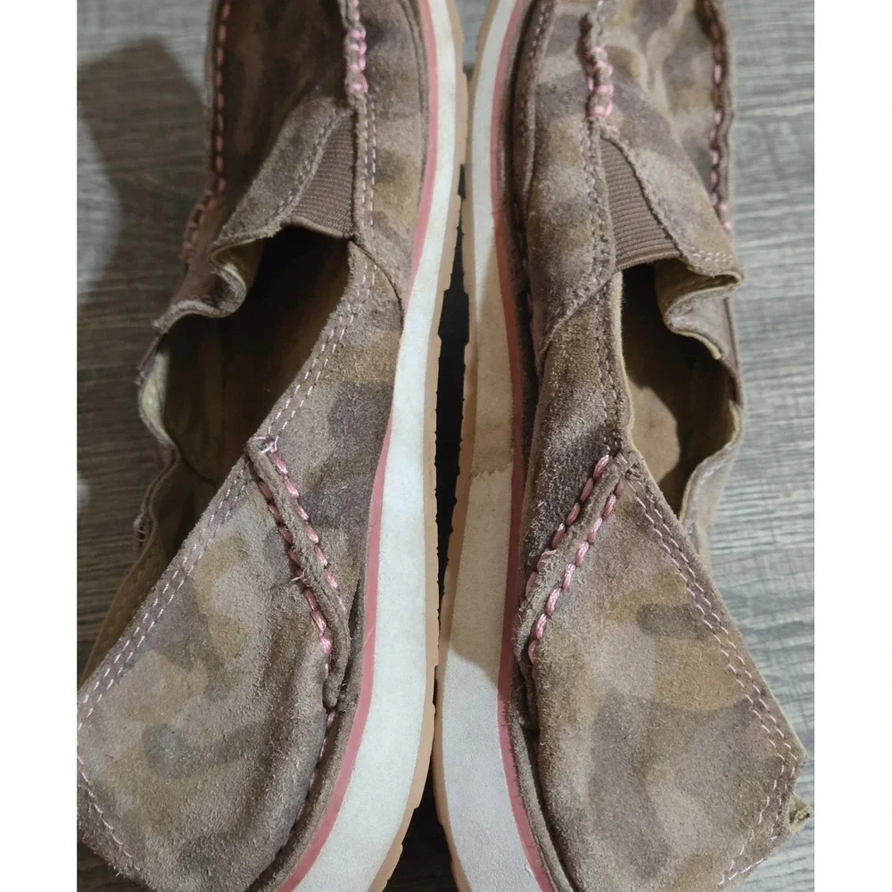Ariat Cruiser Slip On Shoes Womens Size 8 B Camo